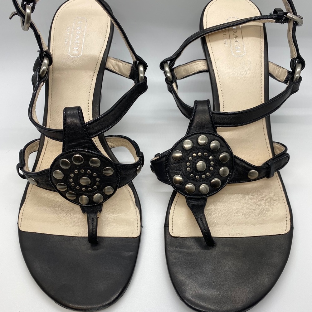Coach wedge sandals!